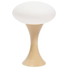 Enameled Metal Mushroom Table Lamp