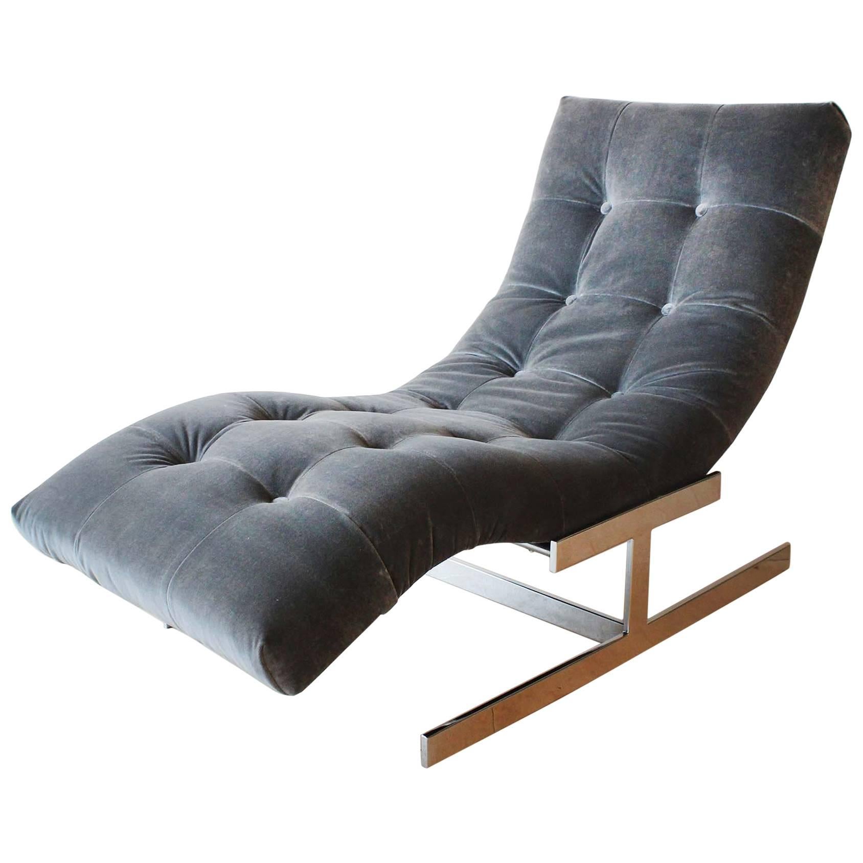 Milo Baughman Chaise Longue