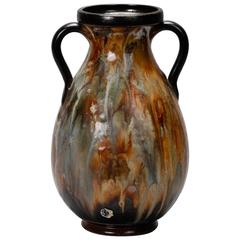 Large Roger Guerin Two Handled Vase