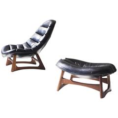 Adrian Pearsall Lounge Chair and Ottoman for Craft Associates Inc. 3