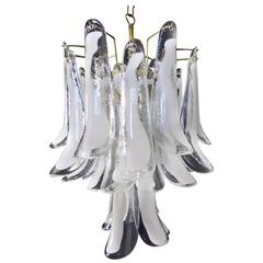 Huge Italian Vintage Murano Chandelier, 1970s 11