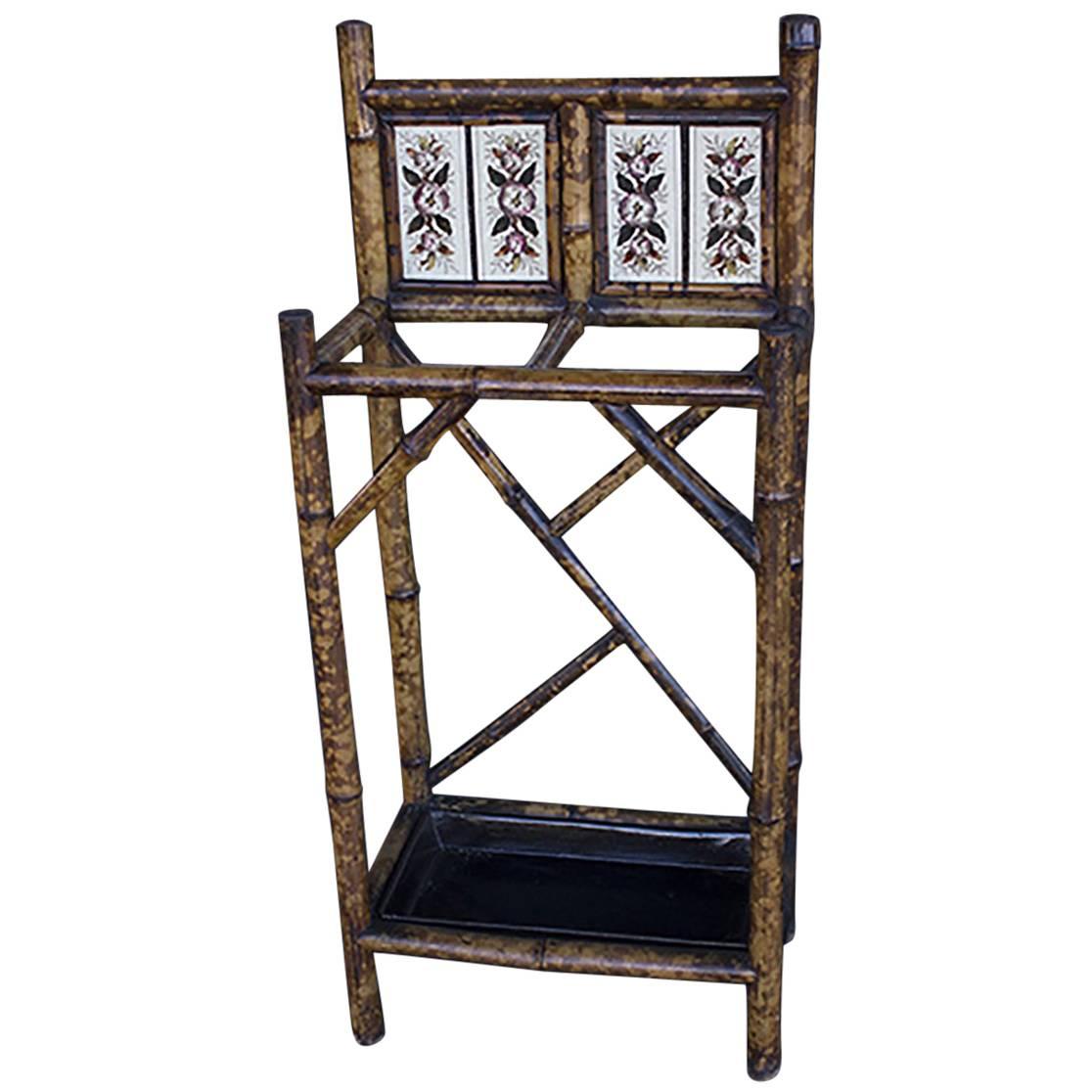 English Bamboo Stickstand For Sale