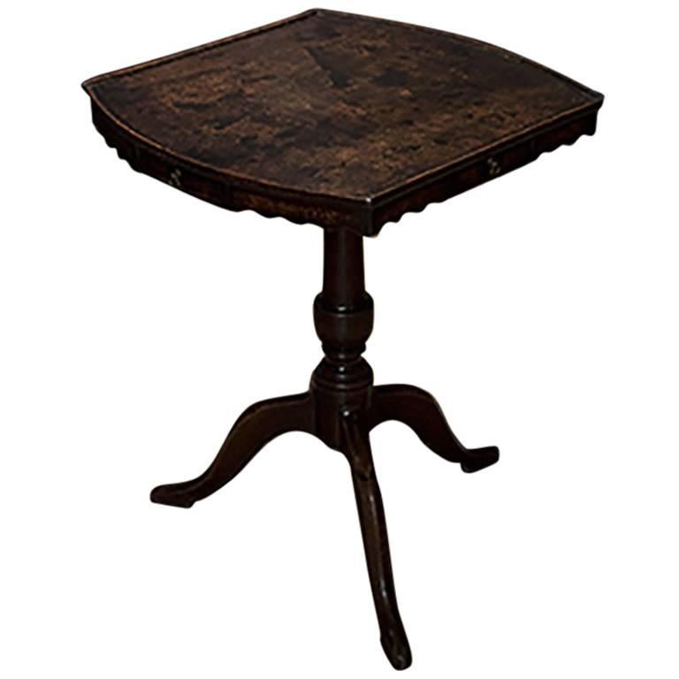 English Oak Wine Table For Sale