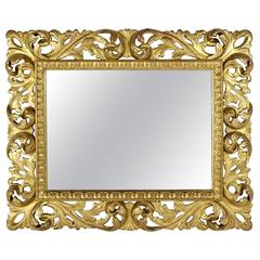 Baroque-Style Italian Giltwood Mirror 10