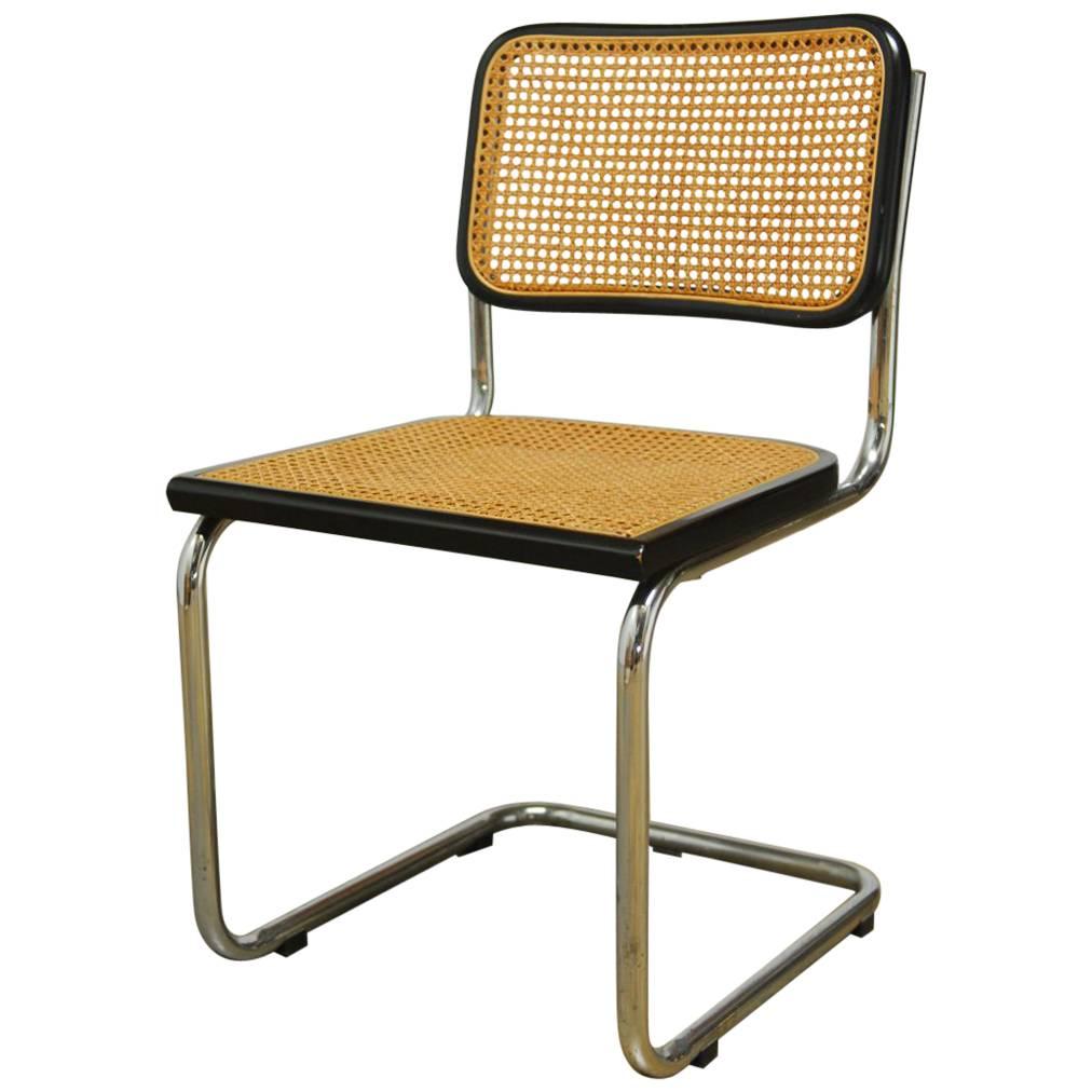 Mid-Century Cesca Chair by Marcel Breuer