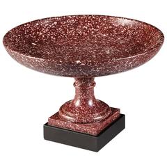 Grand Tour Turned Porphyry Tazza