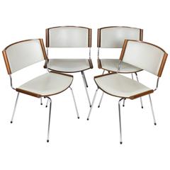 Vintage Set of Four M150 Dining Chairs by Nanna Ditzel for Kolds Savvaerk, Denmark, 1958