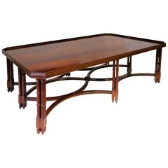 Mahogany Coffee Table by Madeleine Castaing