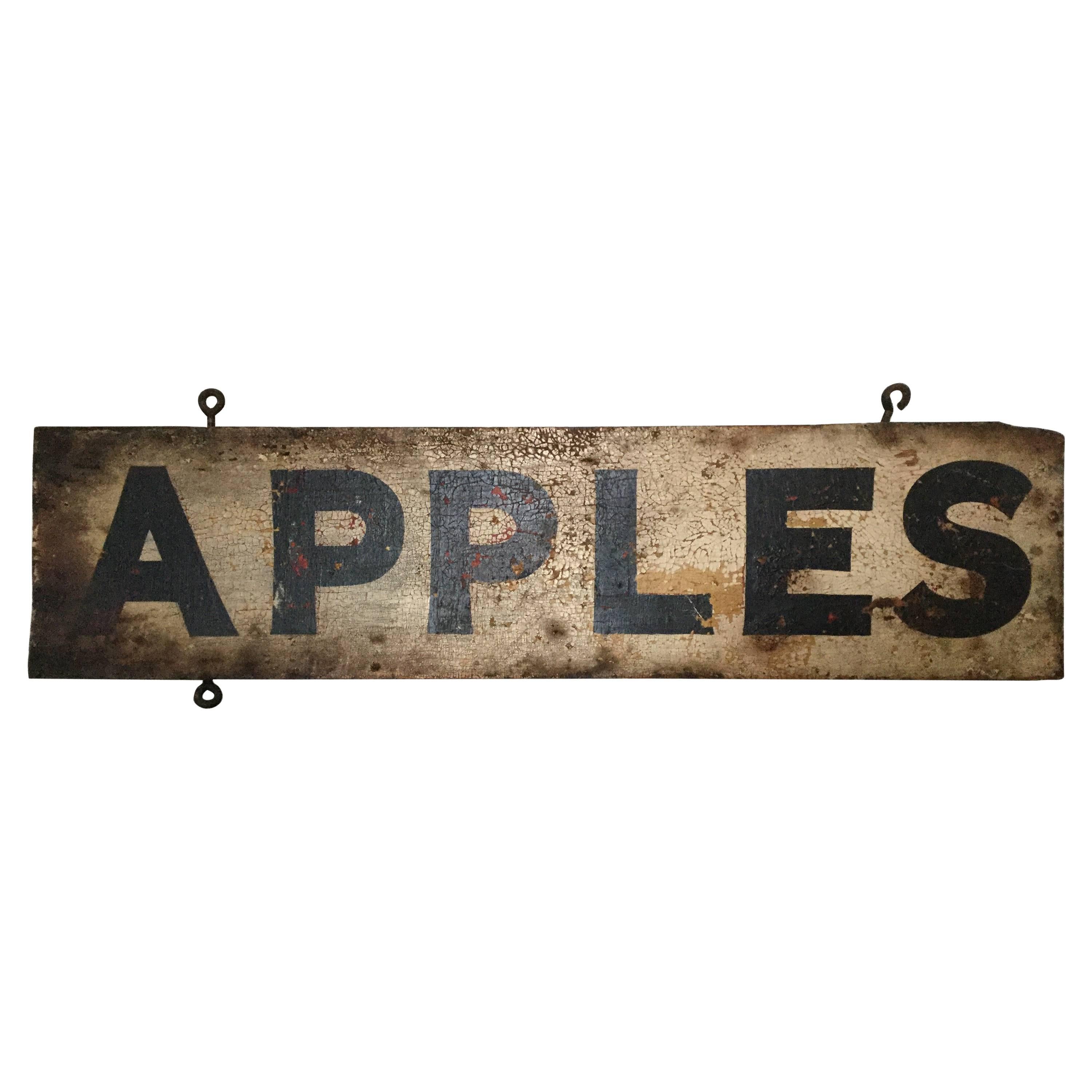 Roadside Sign "Apples", circa 1930