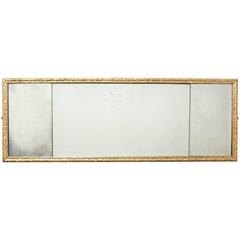 George I Gesso Carved Overmantel Mirror 1