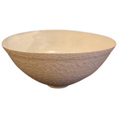 Large Warner Walcott Hand Thrown Bowl 12