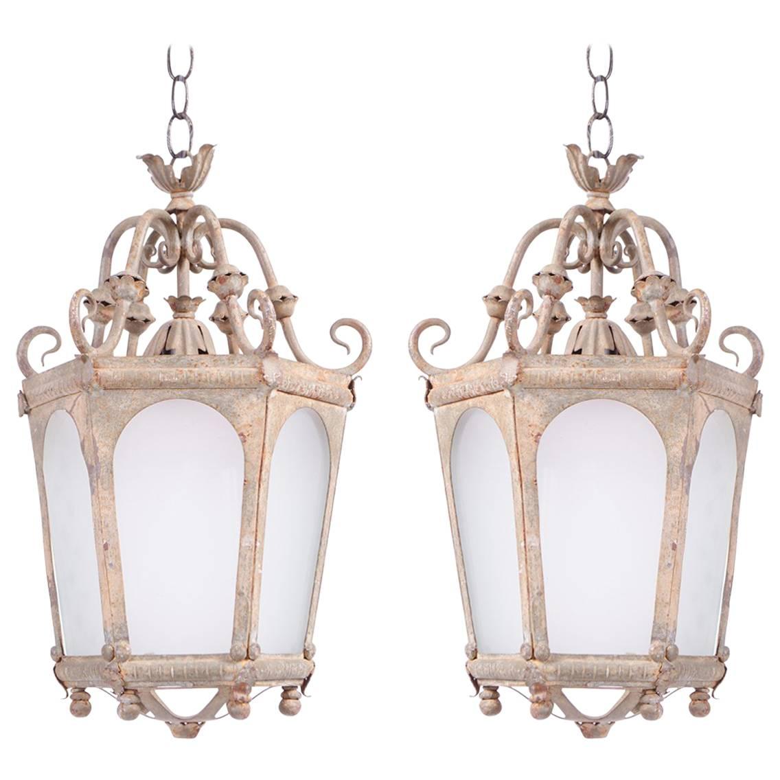 Late 19th Century French Lanterns