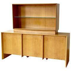T. H. Robsjohn-Gibbings Buffet with China Cabinet 5