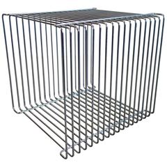 Mid-Century Verner Panton Pantonova Wire Cube for Fritz Hansen 3