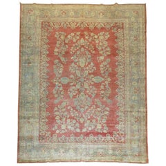 Vintage Decorative Persian Sarouk Carpet