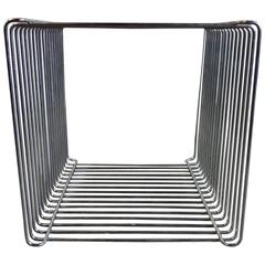 Mid-Century Verner Panton Pantonova Wire Cube for Fritz Hansen