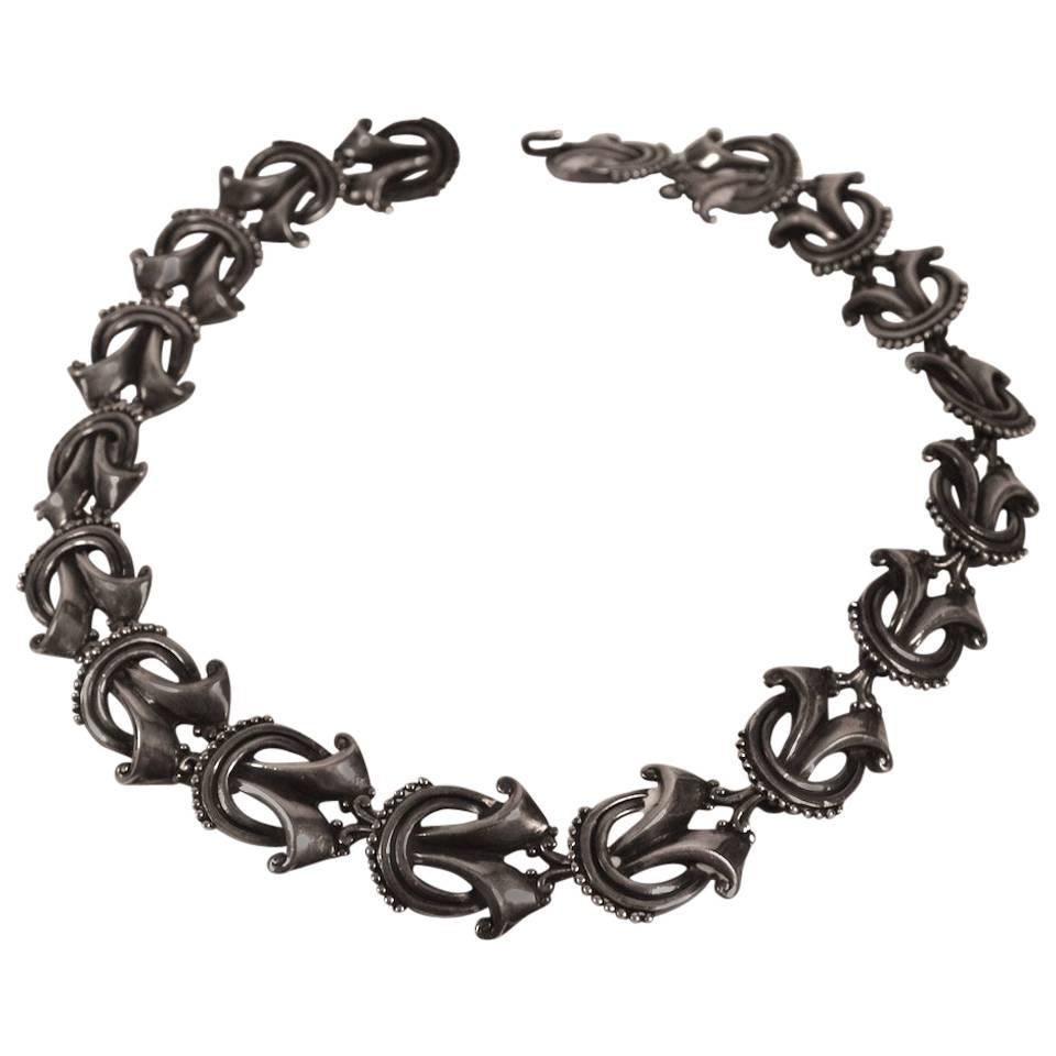 Magnificent Sterling Necklace by Margot de Taxco at 1stDibs | margot de ...