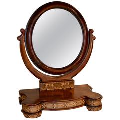 Antique 19th Century Tunbridge Dresser Mirror