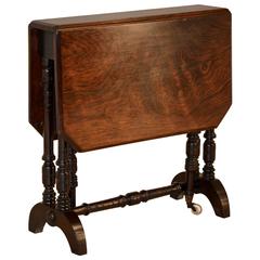 19th Century English Mahogany Gateleg Table