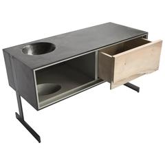 PW Outside in Credenza by Patrick Weder in Maple and Concrete 4