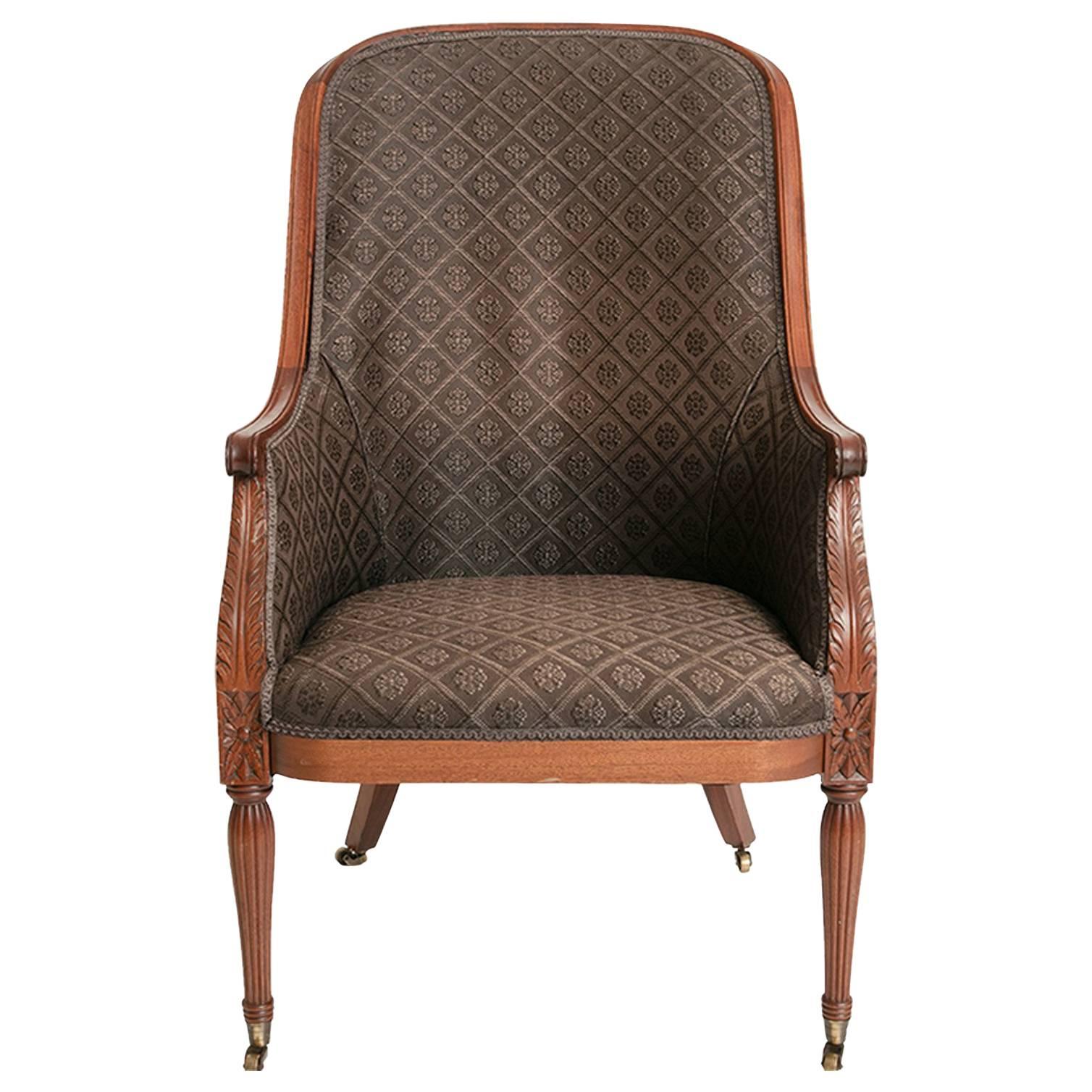 Louis XVI Chairs Upholstered in Horsehair
