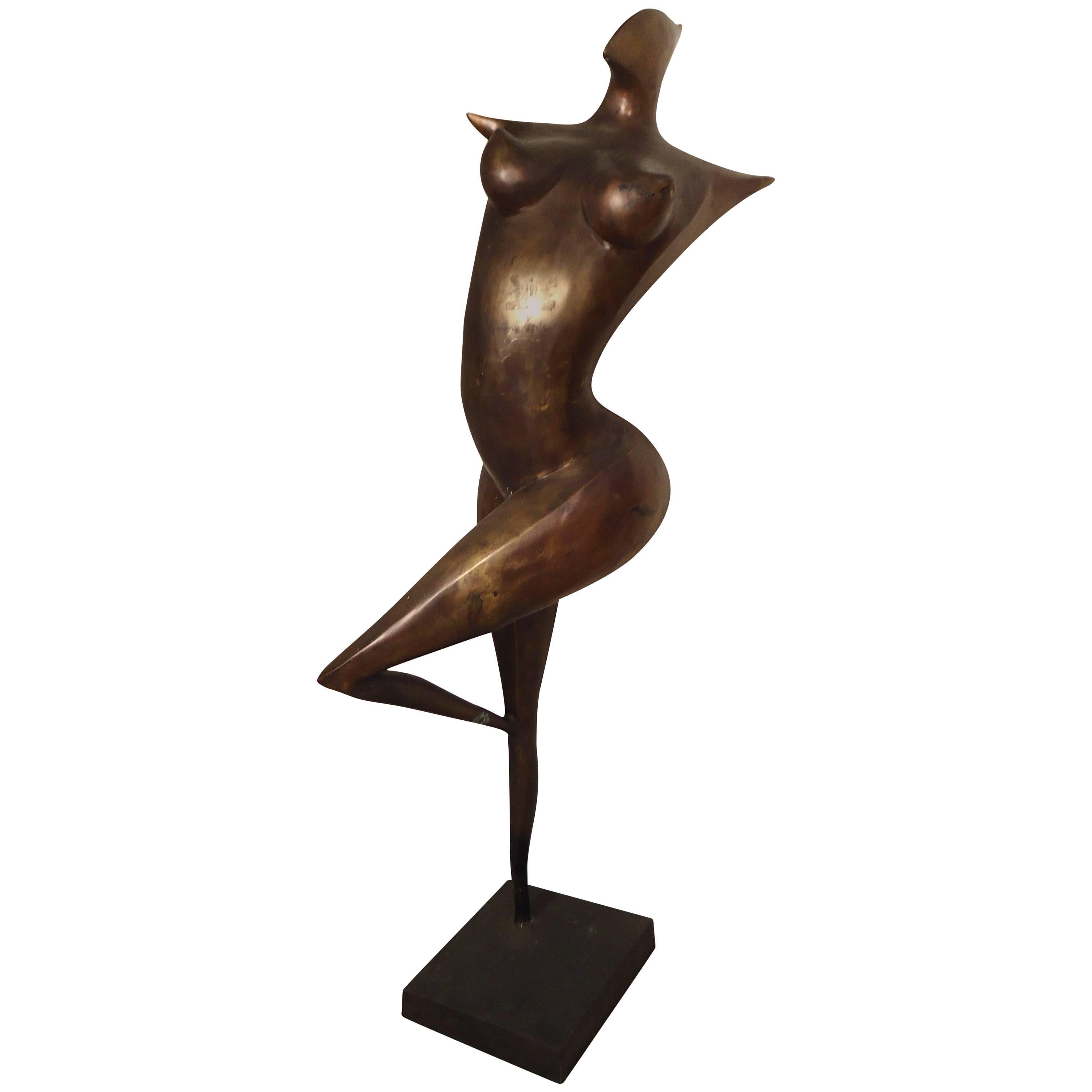 Fantastic Abrtract Bronze Figure
