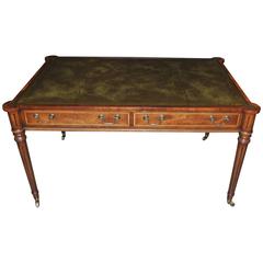 Regency Gillows Style Writing Table Desk Mahogany Bureau Office