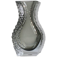 Vase en verre d'art de Murano Mandruzzato par Cavagnis
