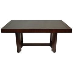 T. H. Robsjohn-Gibbings Mahogany Extension Dining Table Widdicomb, circa 1952