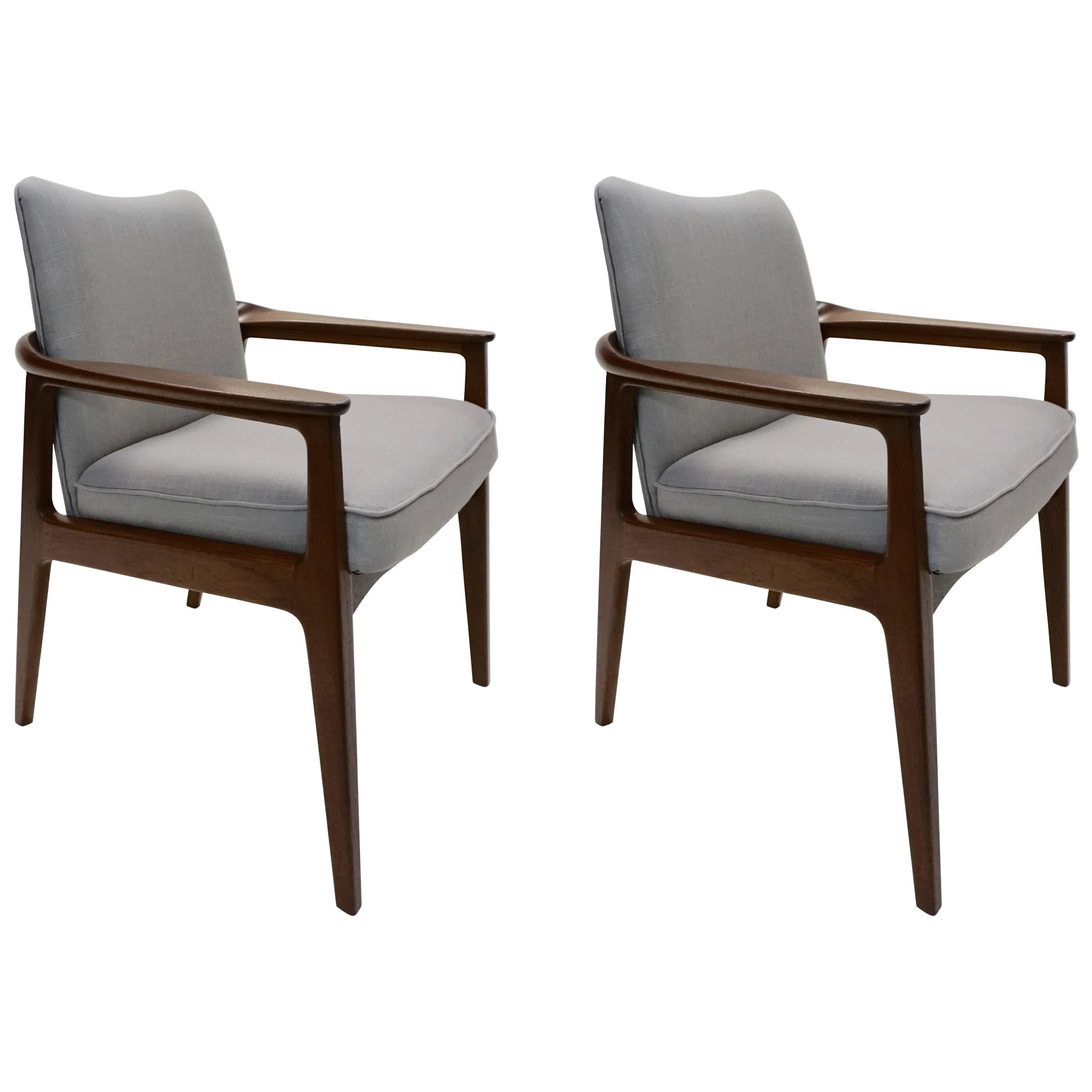 1950 Sigvard Bernadotte by France & Son Pair of Chairs