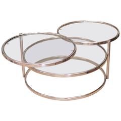 Milo Baughman Swivel Coffee Table 9