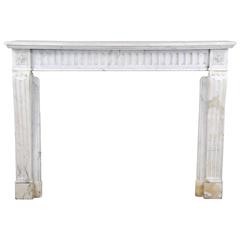 19th Century French Marble Fireplace Surround