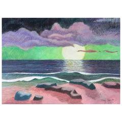 Tony Sheets “Molokai Dream” 1995, Signed 9