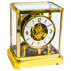 Retro Atmos Jaeger Le Coultre Mantle Clock, circa 1970