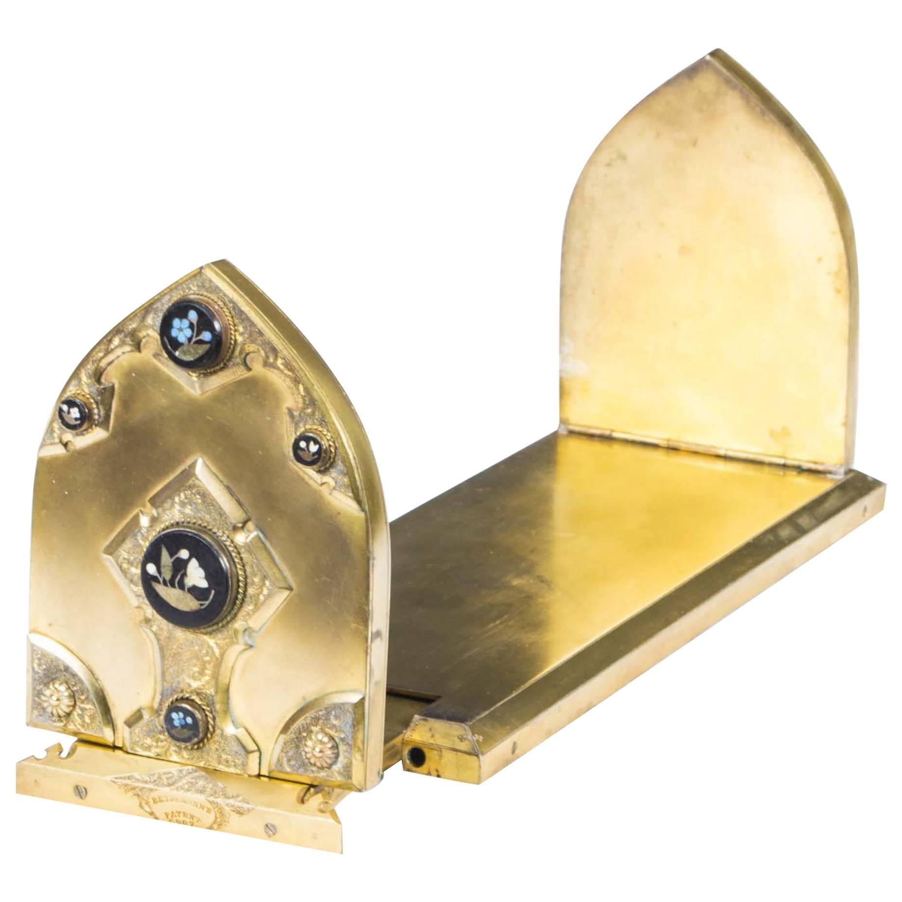 19th Century Victorian Ormolu Book Slide Asprey