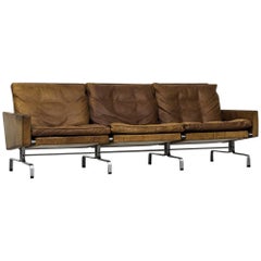 Poul Kjærholm Sofa Model PK-31 by E. Kold Christensen in Denmark