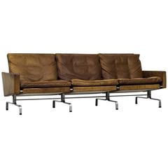 Poul Kjærholm Sofa Model PK-31 by E. Kold Christensen in Denmark 8