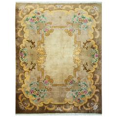 Classic Art Deco Chinese Carpet Classic Art Deco Chinese Carpet