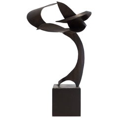 James Bearden Steel Sculpture, "Windswept"