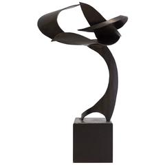James Bearden Steel Sculpture, "Windswept" 4