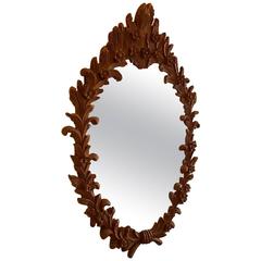 Carved Wood Mirror 11