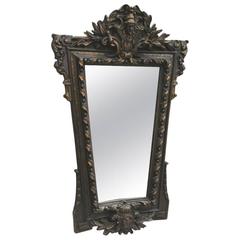 Ornate Figural Italian Mirror 2