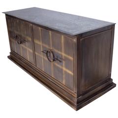 Mid-Century Mexican Modern Bronze Credenza 1