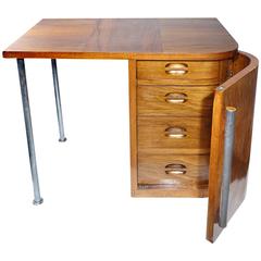 Antique Small Elegant Bauhaus Style Desk