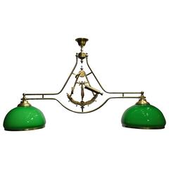 Vintage Chandelier, Billiard Light