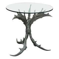 Bronze Antler Table