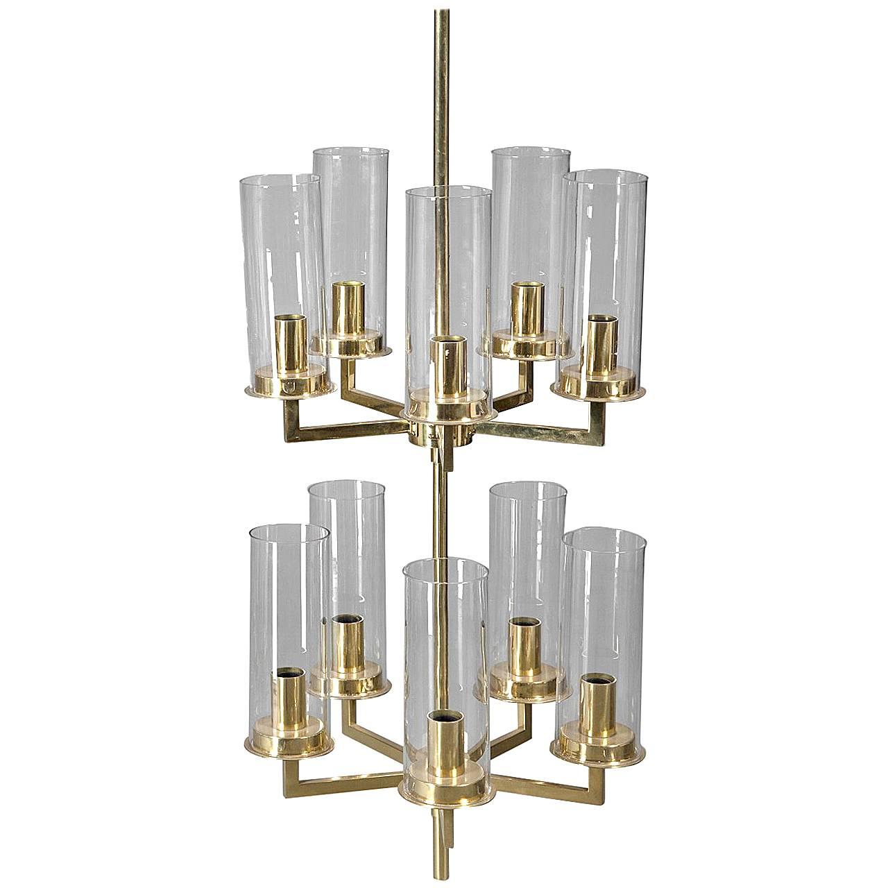 Chandelier by Hans-Agne Jakobsson For Sale