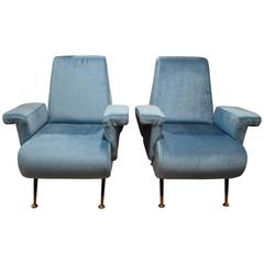 Fantastic Pair of Italian Child Model Armchairs, circa 1960 4