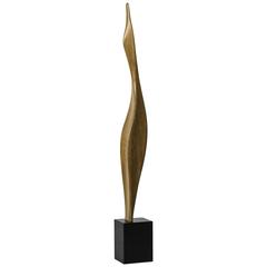 Wooden Sculpture on Black Base 4