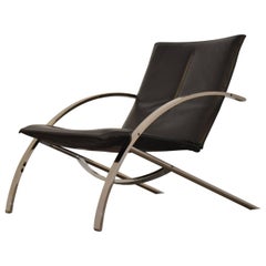 Paul Tuttle Arco Lounge Chair Designed for Strassle, 1970s